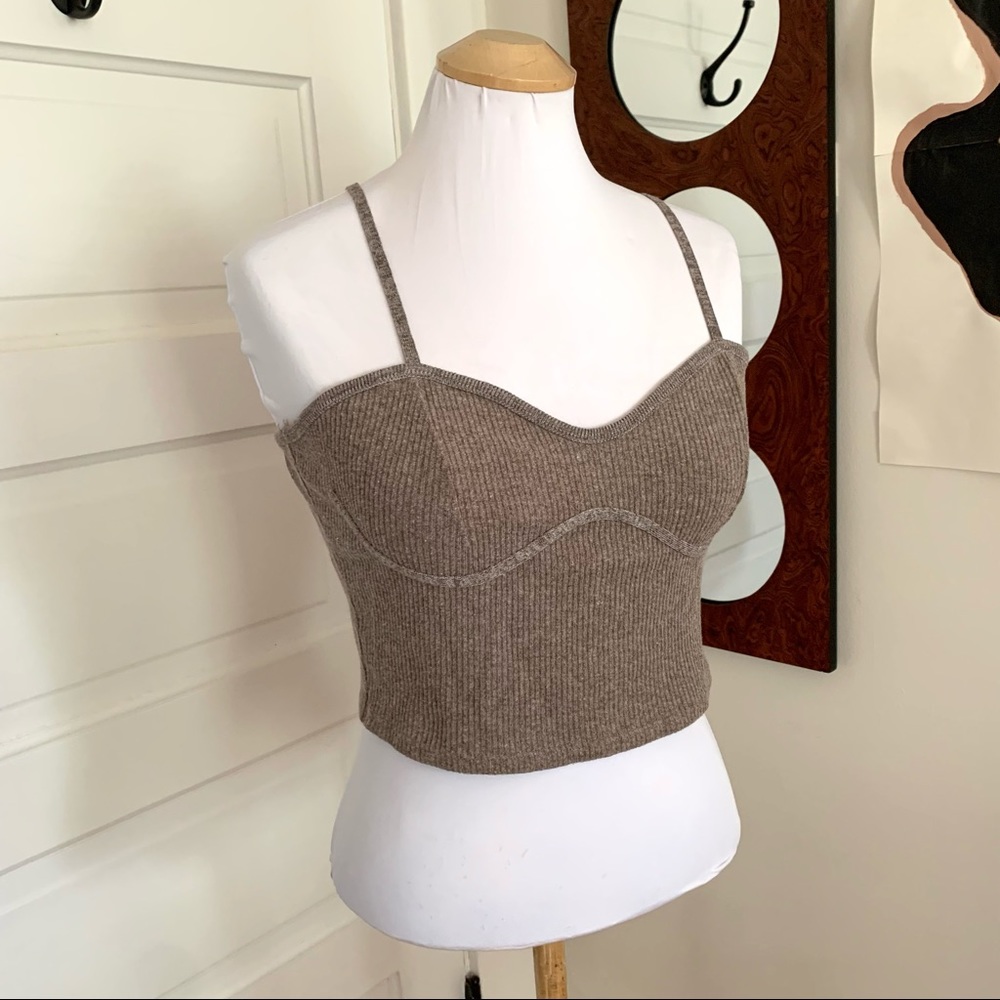 ZARA Bustier Tank Top